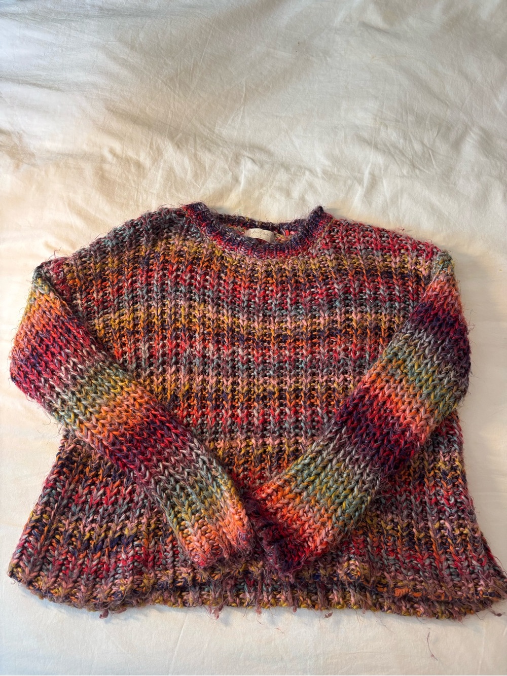 Multicolor Knit Women's Sweater
